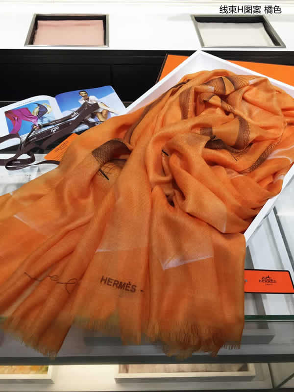 High Quality Female Shawl Hot Sale Men Scarf Replica Hermes Scarves 29